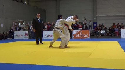 Moubarak Boulaich (Grand-Hornu) vs Flavio Dimarca (Mons) au Régional seniors 2019 (par Simon Barzyczak)