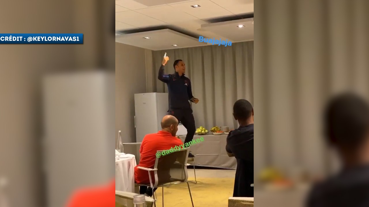 Le bizutage de Keylor Navas au PSG