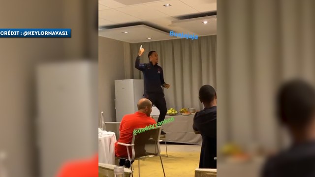 Le bizutage de Keylor Navas au PSG