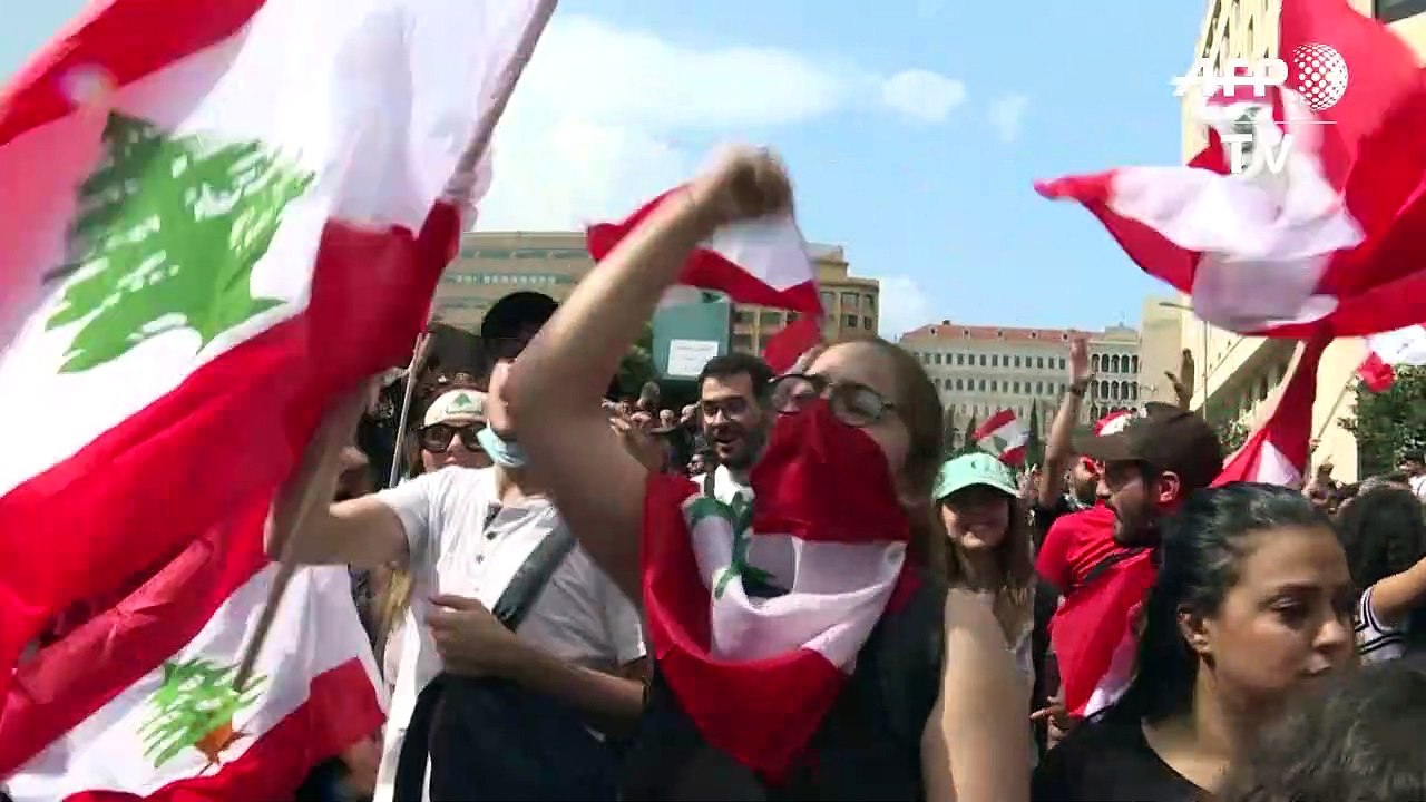Libanon: Zehntausende Demonstranten fordern Sturz der Regierung