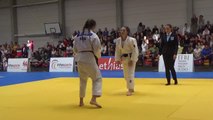 Alexiane Hubert (Top Niveau Tournai) vs Aurore Schneiders (Neupré Wallonie) en finale -57kg du Régional 2019 (par Simon Barzyczak)