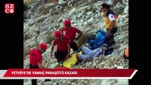 Fethiye’de yamaç paraşütü kazası