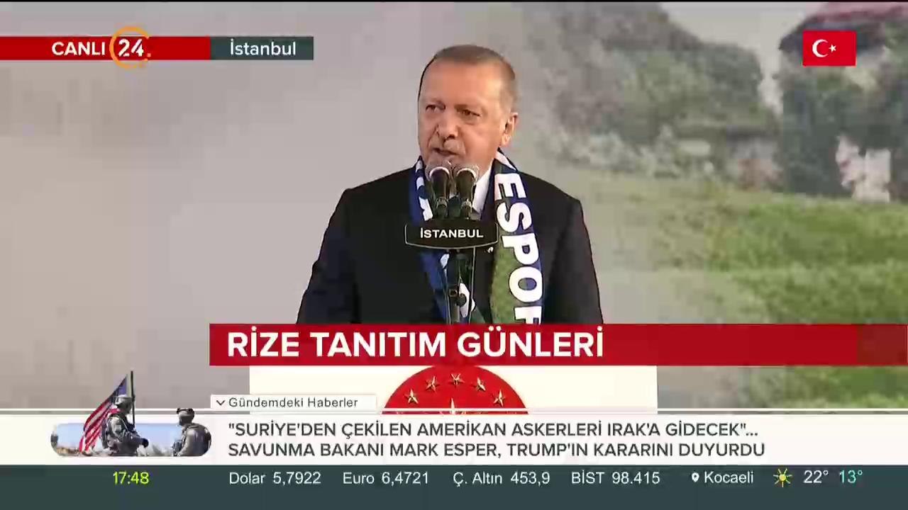 #CANLI Başkan Erdoğan