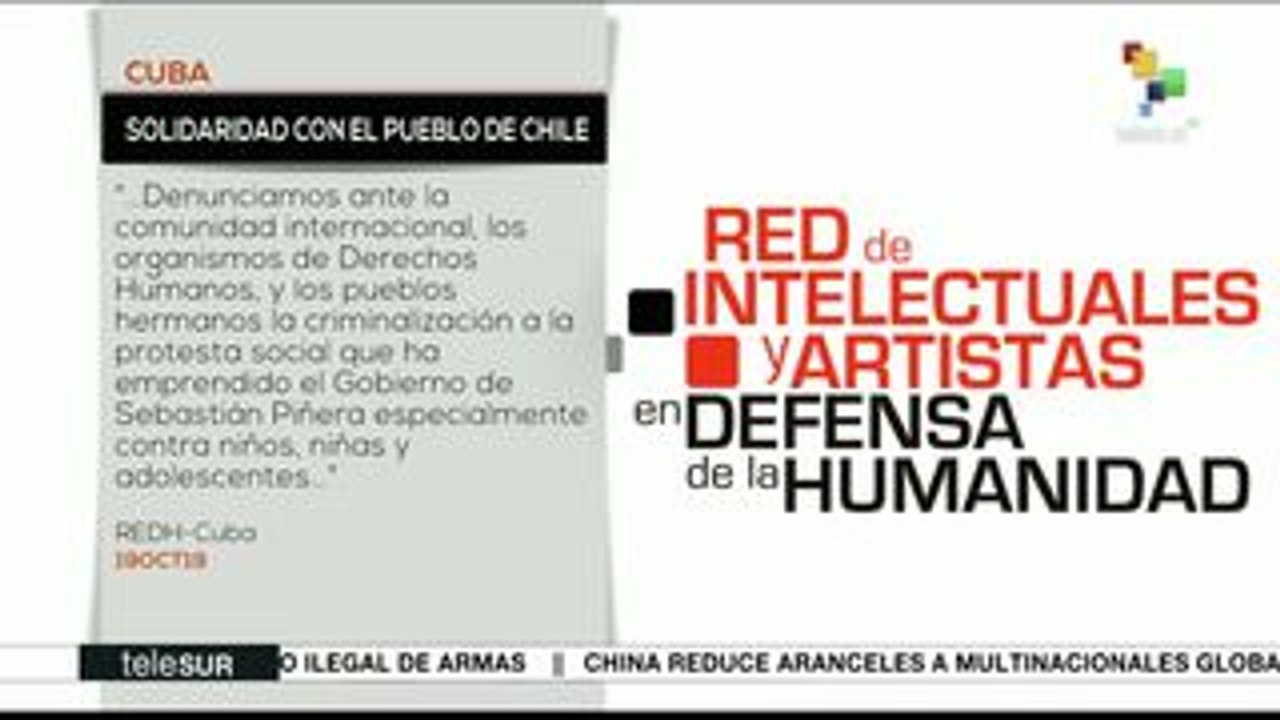 Red de Intelectuales y Artistas condena la crim...