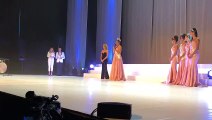 Vaimalama Chaves, Miss France 2019, s'exprime à l'occasion de l'élection de Miss Franche-Comté