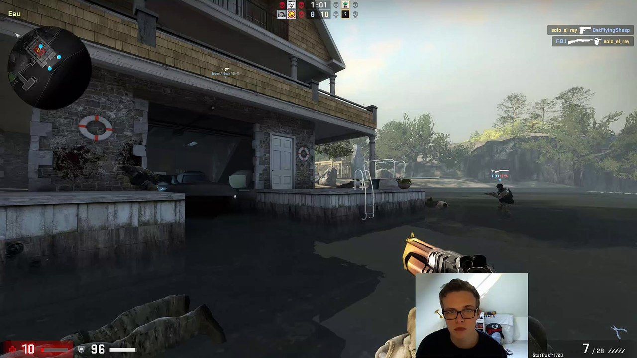 Double Head shot au Desert Eagle