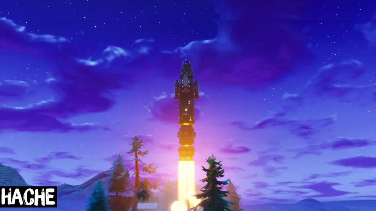 FORNITE DESPEGA EL COHETE #1