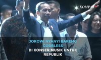 Jokowi Nyanyi Bareng GodBless di Konser Musik untuk Republik Setelah Dilantik