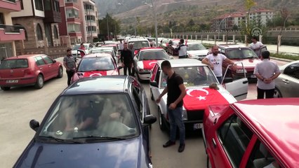 Mehmetçik'e destek konvoyu - AMASYA