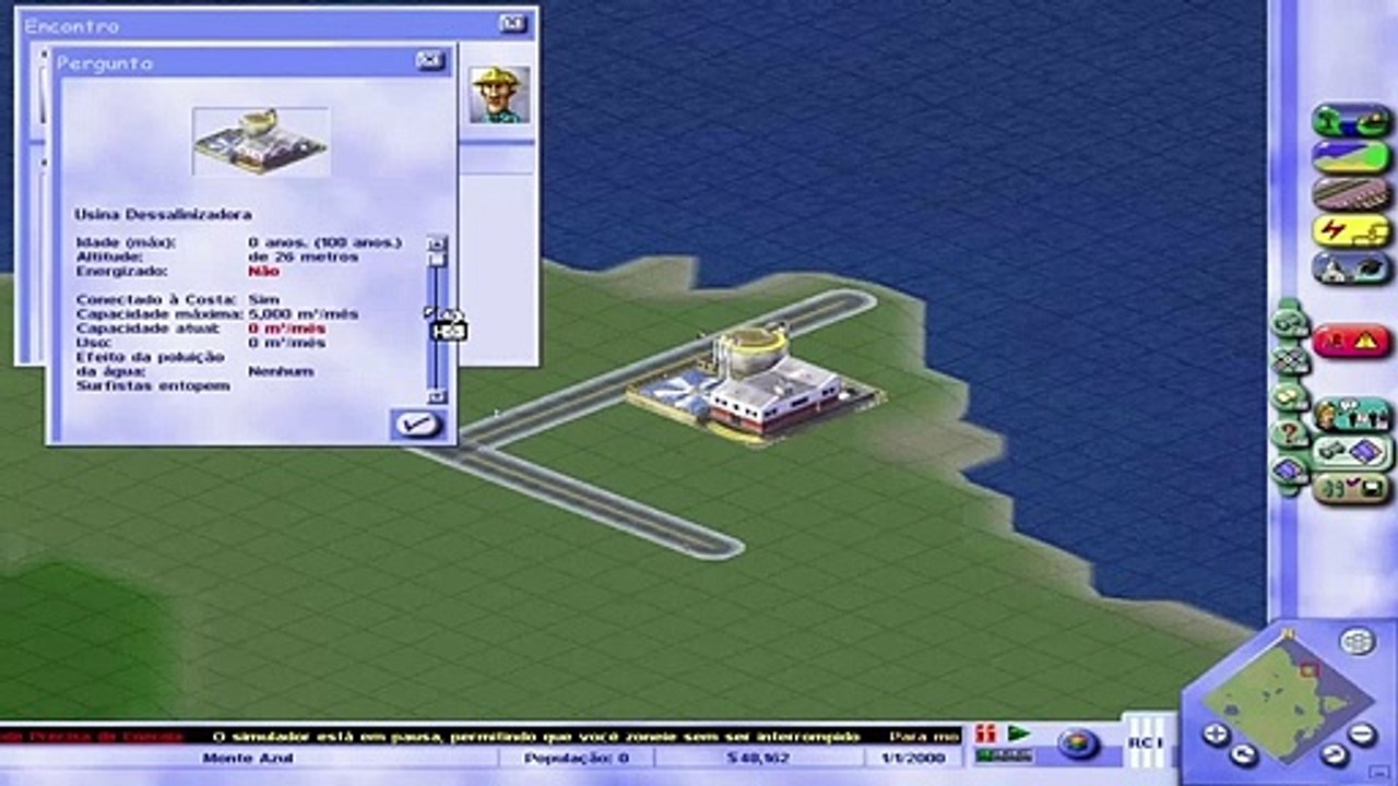 Sim City 3000 || GamePlay 2019 pt-br