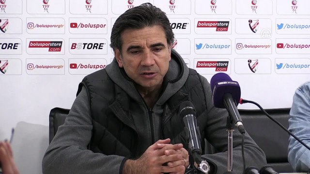 Boluspor-Giresunspor maçının ardından - BOLU