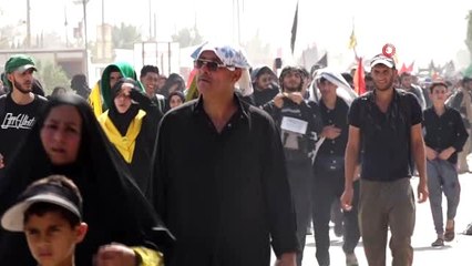 Kerbela'da "Erbain" izdihamı