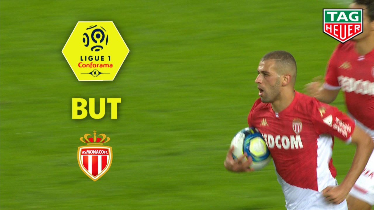 But Islam SLIMANI (56ème) / AS Monaco - Stade Rennais FC - (3-2) - (ASM-SRFC) / 2019-20