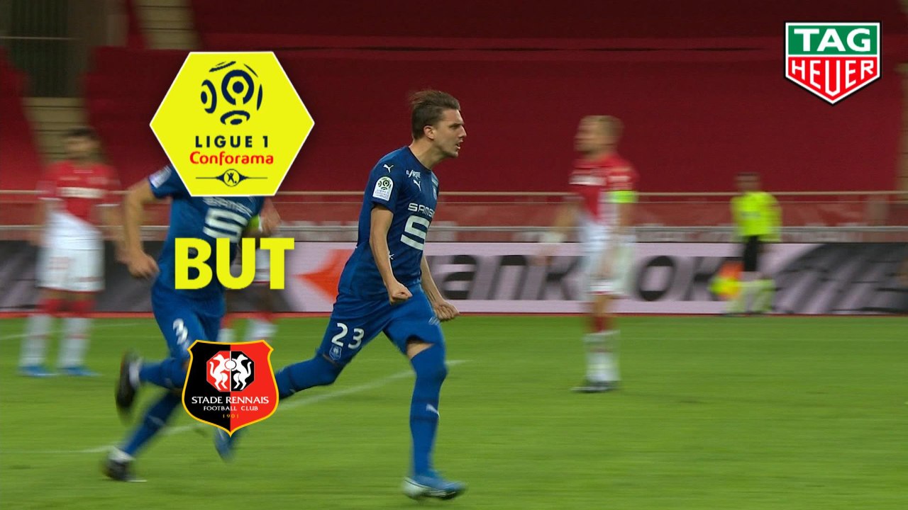 But Adrien HUNOU (48ème) / AS Monaco - Stade Rennais FC - (3-2) - (ASM-SRFC) / 2019-20