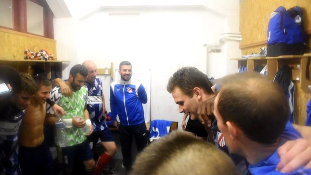 Célébration victoire ! (US Fécamp / ES Tourville : 1-2 / 5eme Journée R2 Groupe C le 20/10/2019)