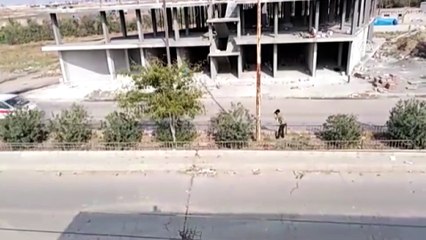 (DÜZELTME) Teröristler, Rasulayn'dan ambulanslar ve sivil araçlarla kaçıyor - RASULAYN