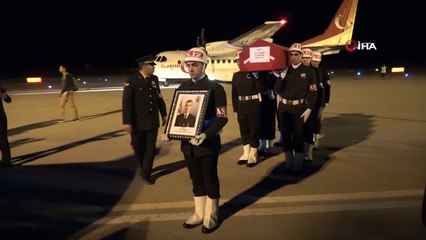 Şehidin cenazesi memleketi Tokat’a getirildi