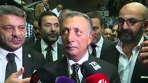 Beşiktaş'ın yeni başkanı Çebi gazetecilerin sorularını yanıtladı - İSTANBUL