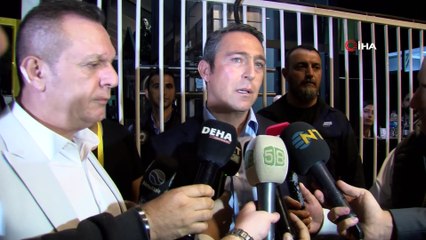 Başkan Koç: “Zevksiz bir maçtı, ortada bir maçtı”