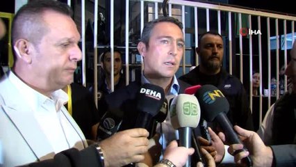 Başkan Koç: "Zevksiz bir maçtı, ortada bir maçtı"