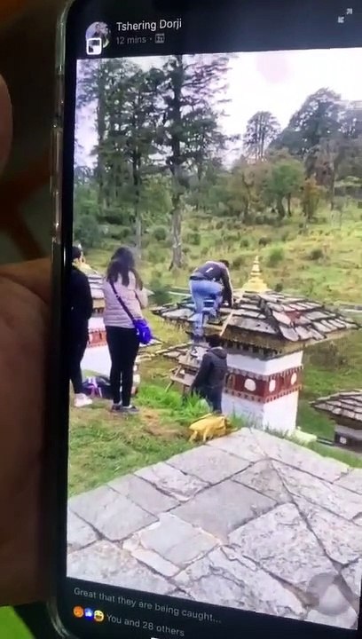 Maharashtra biker arrested by Bhutan police after video of him climbing memorial stupa goes viral