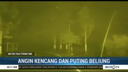 Angin Puting Beliung Melanda Kota Batu, Satu Orang Meninggal