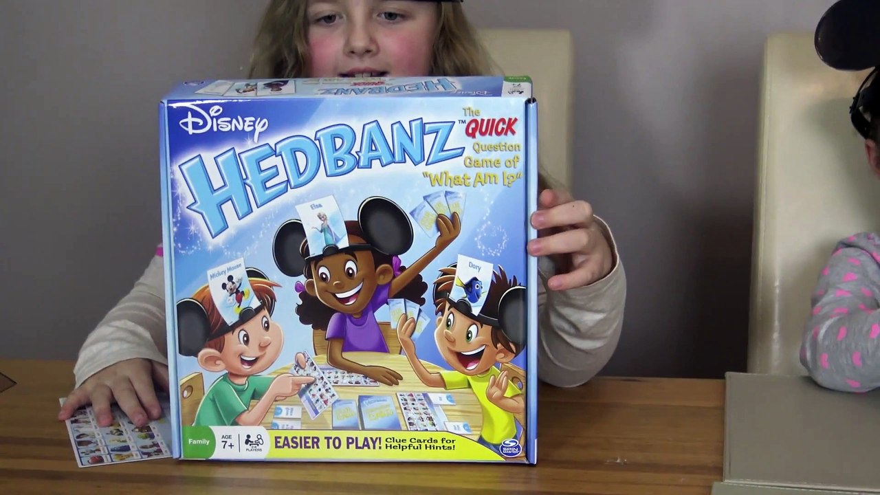 Disney Hedbanz Super Jogo para Crianças com Frozen, Toy Story, Mickey e Minnie Mouse