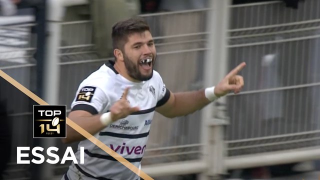 TOP 14 - Essai Joris JURAND (CAB) - Brive - Bordeaux-Bègles - J8 - Saison 2019/2020