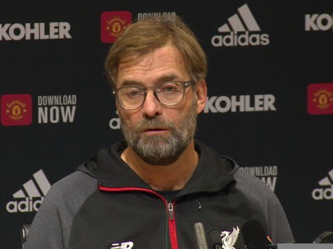 Liverpool - Klopp : Manchester United n'a fait que défendre