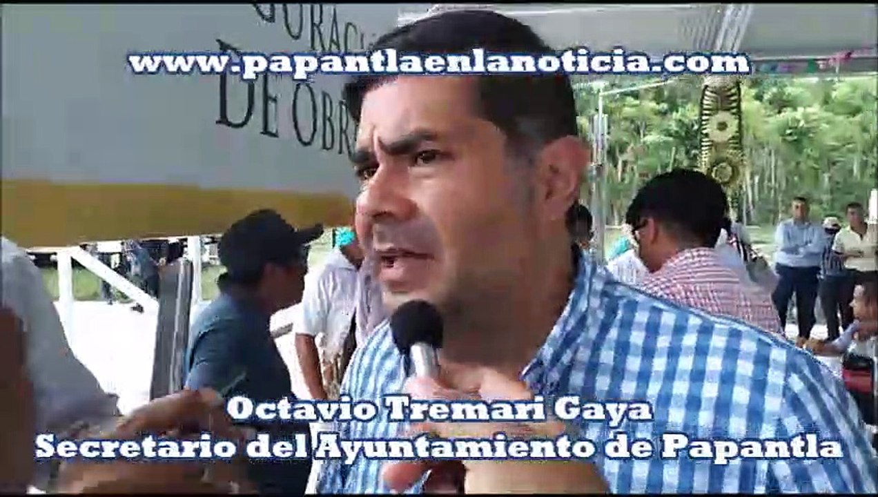 EL COMPROMISO DEL AYUNTAMIENTO ES CON EL PUEBLO: OCTAVIO TREMARI GAYA