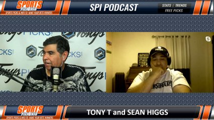 NFL Picks Opening Odds Week 9 Tony T Sean Higgs 10/21/2019