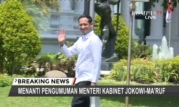 TERBARU - Tiba di Istana Negara dan Kenakan Kemeja Putih, Bos Gojek Nadiem Makarim Jadi Menteri?