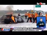 Sedan Tabrak Truk Terbakar di Tol Trans Sumatera, 4 Tewas