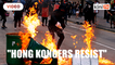 Violence erupts as Hong Kong protesters stage huge rally
