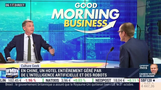 En Chine, un hotel entièrement géré par de l'intelligence artificielle et des robots - Culture Geek, par Anthony Morel - 21/10