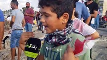 طفل سوري يصدم مذيعة لبنانية حول المظاهرات (فيديو)