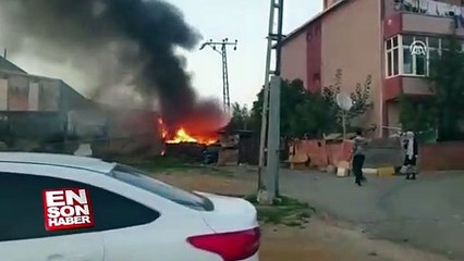 Pendik'te bir kablo fabrikasının yanında yangın çıktı