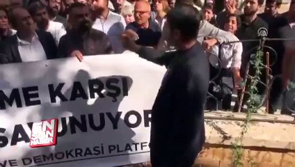 Mardin Nusaybin'de HDP'li milletvekillerine bir vatandaştan tepki