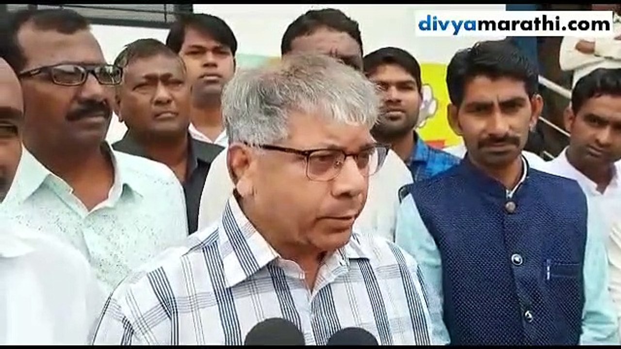 Prakash Ambedkar reaction after voting