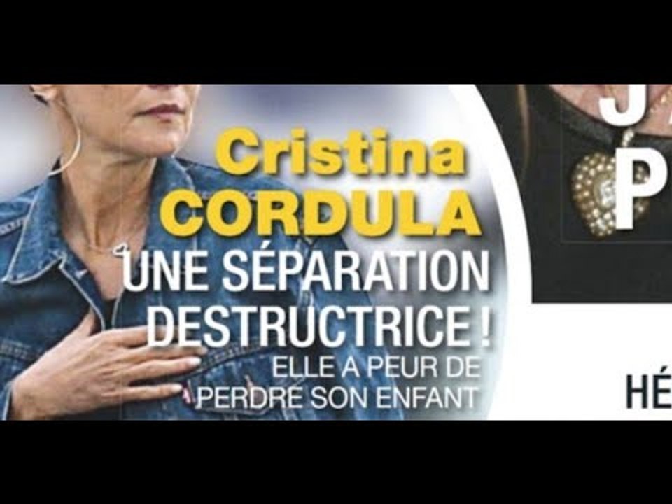 Cristina cordula, une séparation destructrice, peur de perdre son enfant