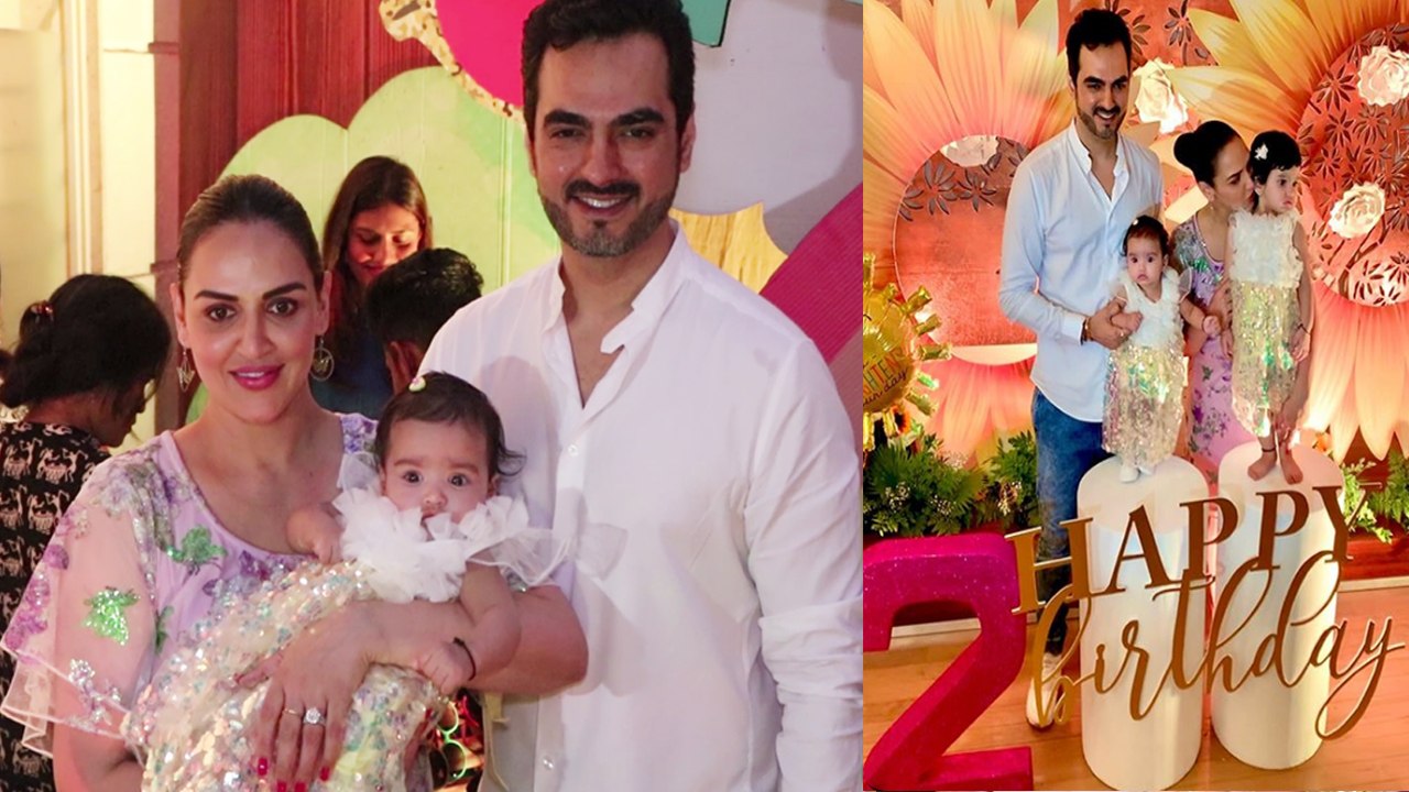 Esha Deol celebrates Radhya's second birthday with Miraya & Bharat Takhtani; Watch video |FilmiBeat