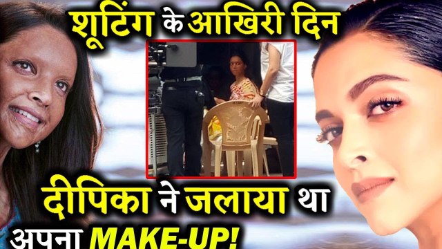 Why Deepika Padukone Burnt Her Prosthetic Make Up On The Last Day Of CHAPAAK