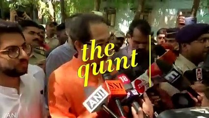 Uddhav, Aaditya Thackeray Cast Vote in Maharashtra Polls