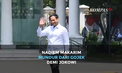 Download Video: Ditunjuk Jadi Menteri Jokowi, Nadiem Makarim Mundur dari Gojek