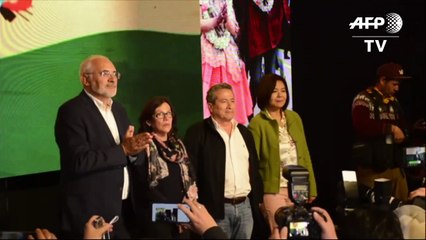 Evo Morales iría a segunda vuelta frente a Carlos Mesa en Bolivia