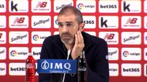 Garitano quita mérito al Valladolid tras el empate en San Mamés