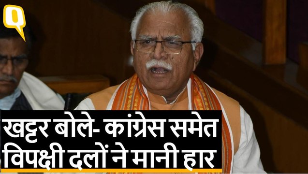 Haryana Election: साइकिल से वोट डालने आए CM Manohar Lal Khattar | Quint Hindi