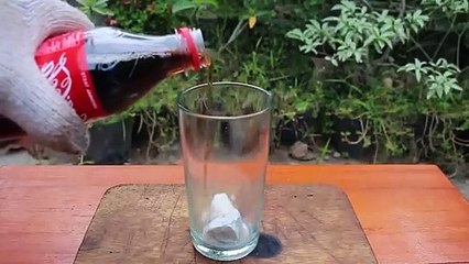 Flush Carbide With Soda Beverage, See What Happens!