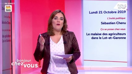 SÃÂ©bastien Chenu - Public SÃÂ©nat lundi 21 octobre 2019