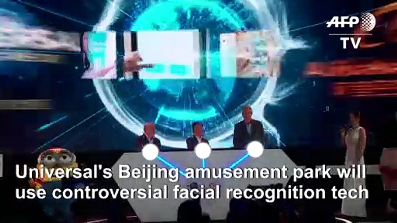 China's Universal Studios park to feature facial recognition tech